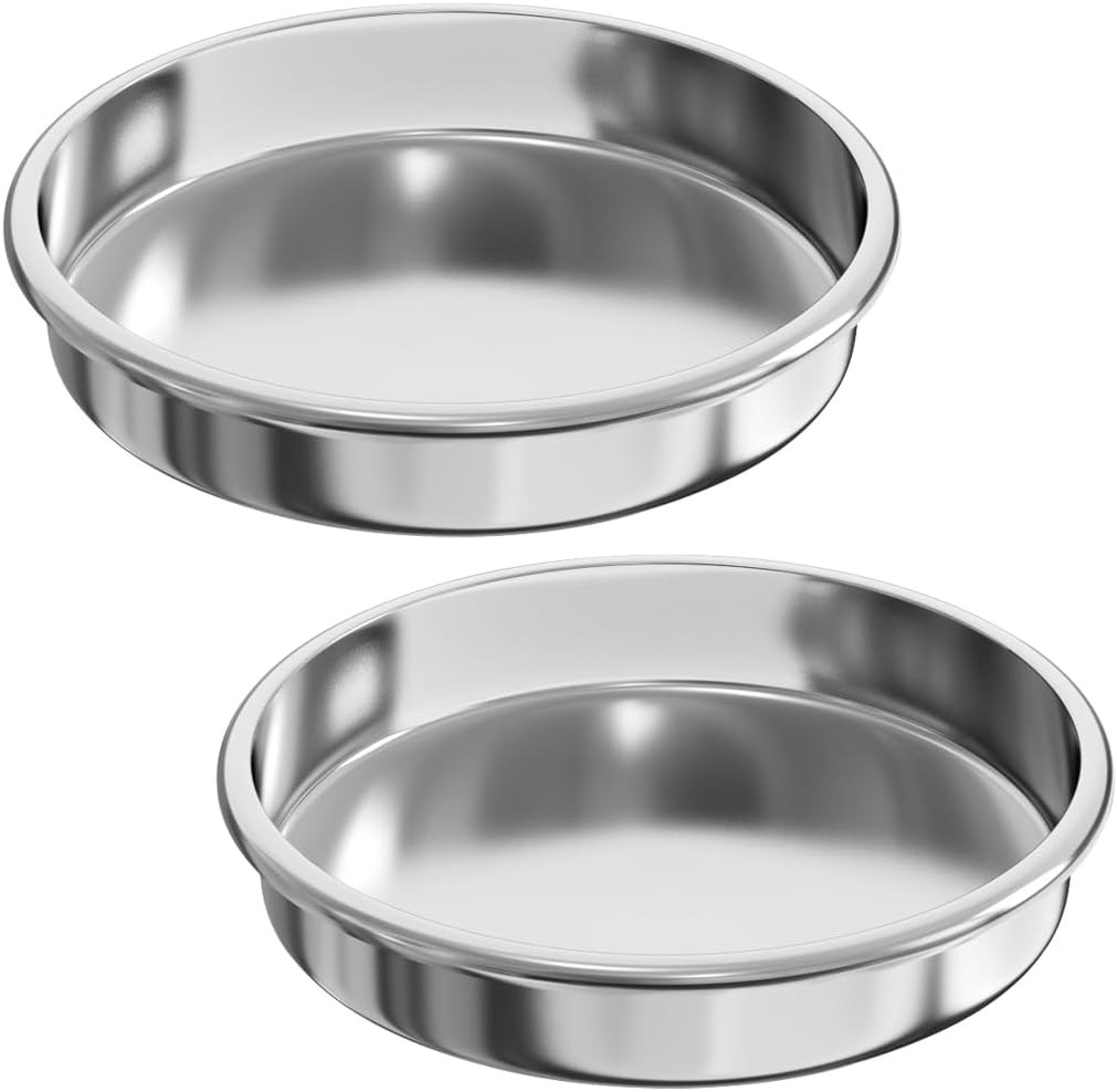 2 PCS Backflush Disk, 58 mm Filter Espresso, Stainless Steel Back Flush Blind Basket for Breville Gaggia Classic and Other Espresso Machines Cleaning
