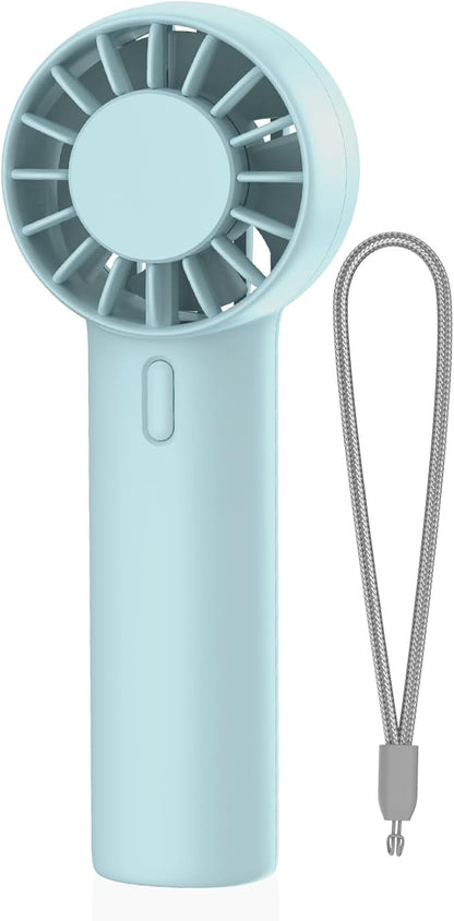 Mini Fan Portable Fan USB Rechargeable Handheld Fan with 3 Speed Wind Pocket Personal Cooling Fan for Desktop Travel Outdoor Vacation Concert Makeup Use