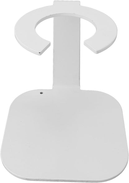 Coffee Dripper Stand Iron Pour Over Filter Holder Space Saving Maker Station for Bar Equipment (White)