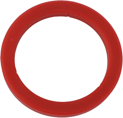 2PCS Silicone Group Gasket for E61, 8mm Brew Head Group Gasket Replacement Espresso Machine for Gaggia 2.9 * 2.2 * 0.3in (Red)