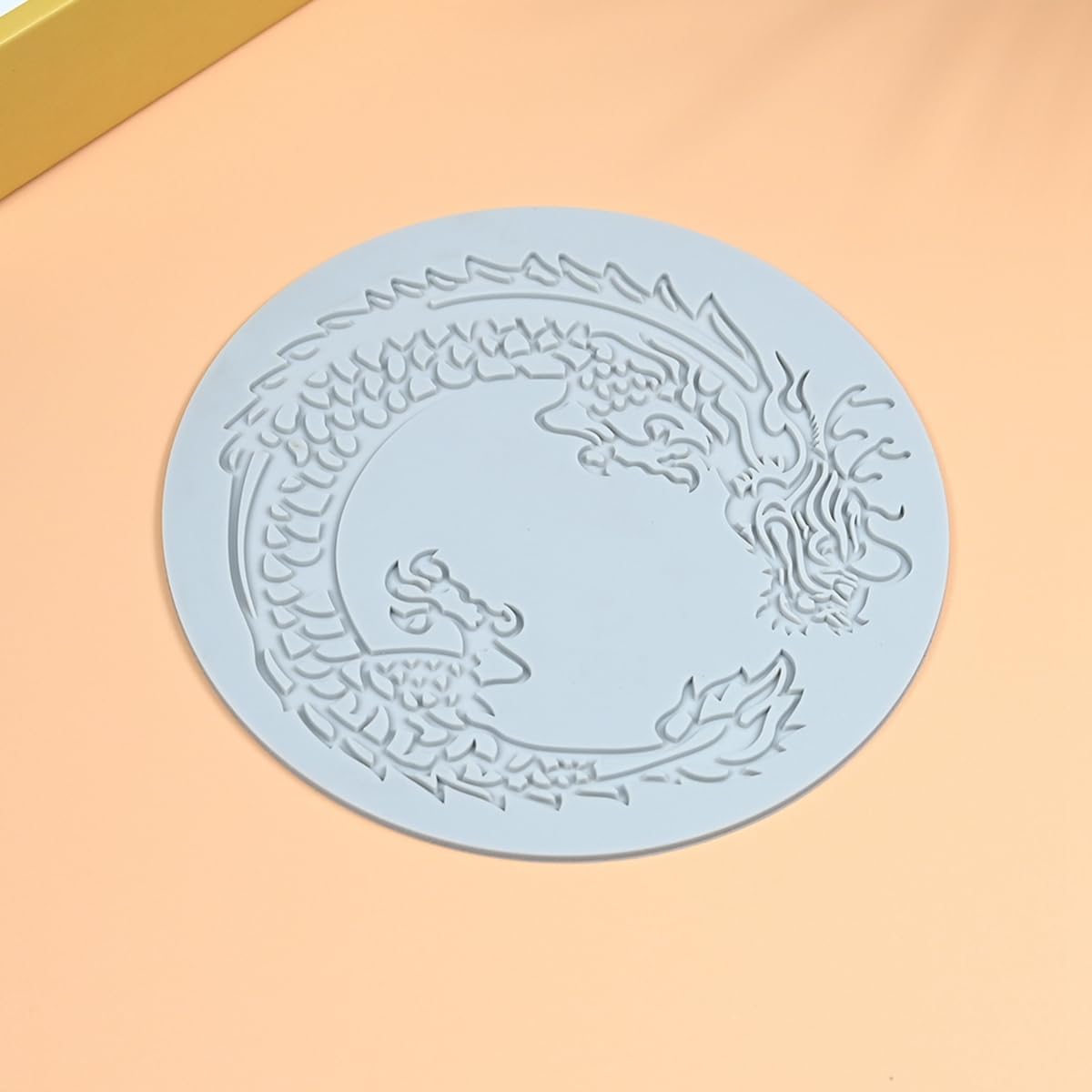 Tuke 3D Cake Lace Mold Fondant Silicone Mold Lace Mat Embosser Texture Silicone Mould Fondant Chocolate Stencil Border Bakeware Cake Decorating (J_