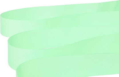 Ribbonitlux 1.5" Wide Solid Grosgrain Ribbon 25 Yards (530-Mint）, Set for Gift Wrapping, Party Decor, Sewing Applications, Wedding and Craft