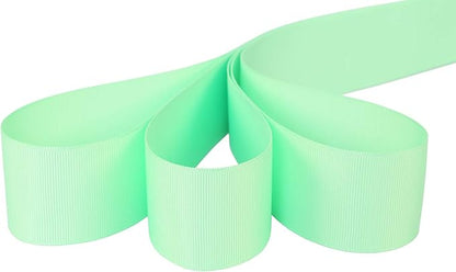 Ribbonitlux 1.5" Wide Solid Grosgrain Ribbon 25 Yards (530-Mint）, Set for Gift Wrapping, Party Decor, Sewing Applications, Wedding and Craft