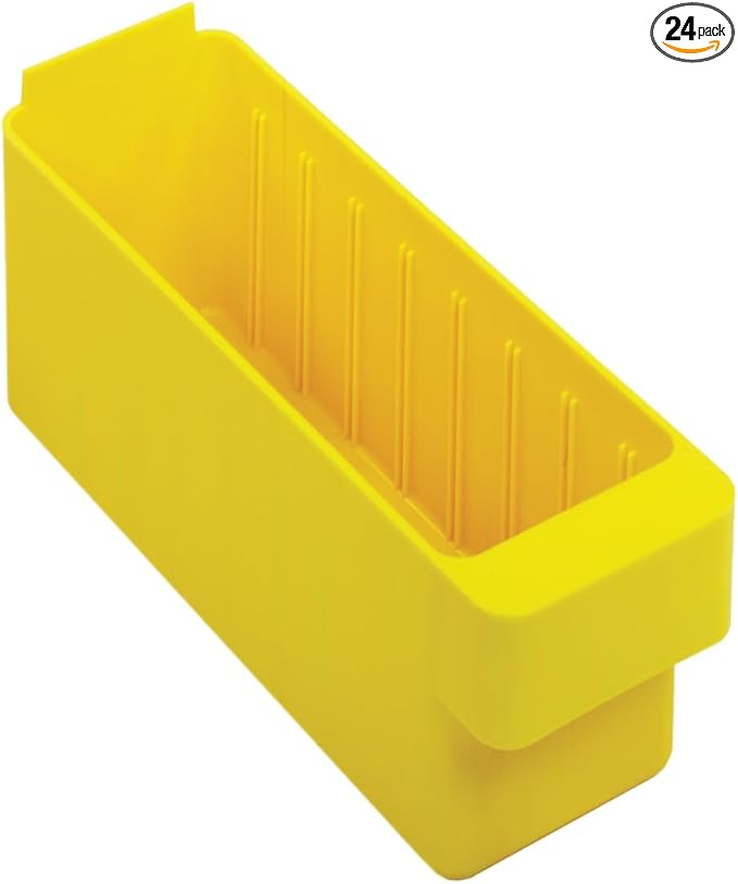 Quantum QED501YL Super Tuff Euro Draw - (11-5/8' x 3-3/4' x 4-5/8') - [Set of 24]