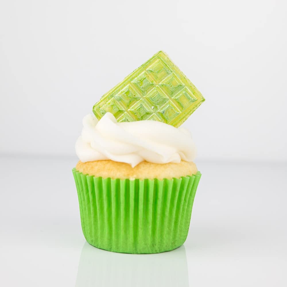 Luster Dust Edible Cake Decorations, Edible Luster Dust for Cakes, Lime Green Edible Luster Dust for Cupcake Decorations, Cake Drip, Edible Paint