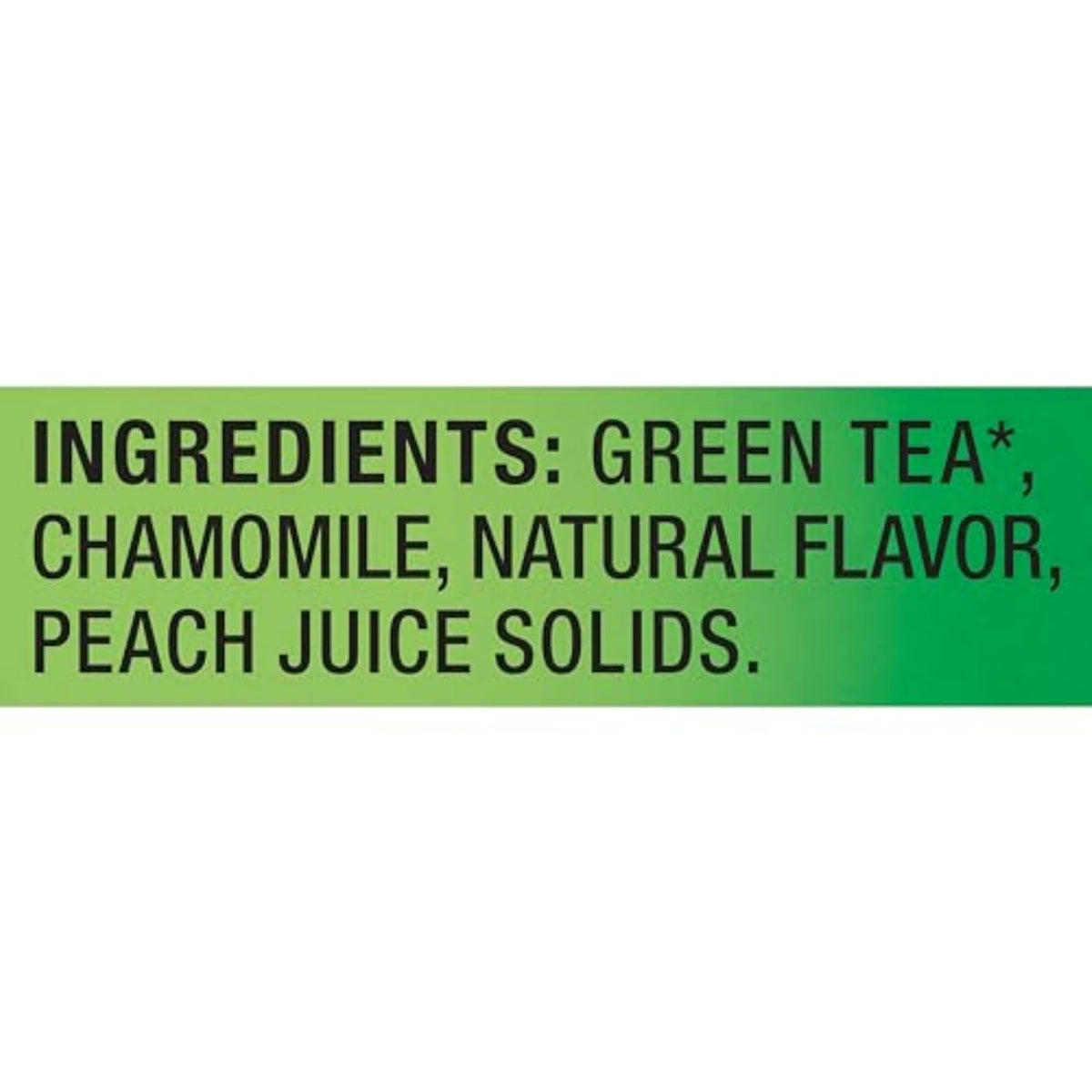 Lipton Peach Green Tea Bags, Flavored, Unsweetened Teabags for Hot Tea or Peach Iced Tea with Caffeine and Flavonoids, 120 Total Tea Bags (20ct - Pack of 6)