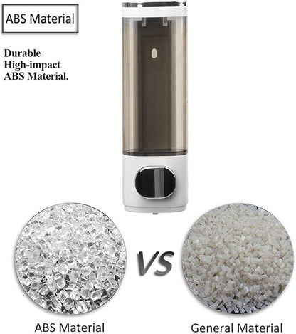 Wall Mounted Soap Dispenser Bathroom, Shower Soap Dispenser 300ml Body Wash Dispenser Set, Shampoo and Conditioner Dispenser Hand Pump for Toilet Bathroom Hotel Kitchen White