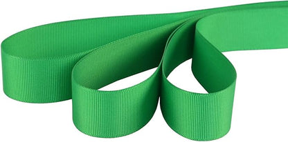 Ribbonitlux 1" Wide Solid Grosgrain Ribbon 25 Yards (580-Emerald）, Set for Gift Wrapping, Party Decor, Sewing Applications, Wedding and Craft