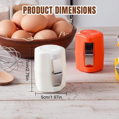 2026 New Egg opener, Egg Shell Separator for Raw Eggs Gadgets Cracker Tool, Upgrade Stainless Steel Egg Cutter Egg Cracker Tool Multifunctional Egg Cutter Multipack (1, Pink)