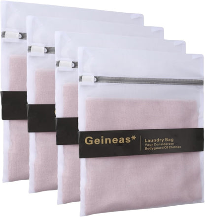 Laundry Bags Mesh Wash Bags Set Of 4 (16 x 20 Inches) Mesh Laundry Bags For Delicates Lingerie Bags For Socks Bra Underwear Baby Clothes