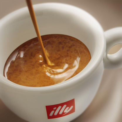 illy Decaf Ground Espresso Coffee, Classico Medium Roast, 8.8 oz | 100% Arabica, Premium Italian Coffee, Pre-Ground for Espresso Machines
