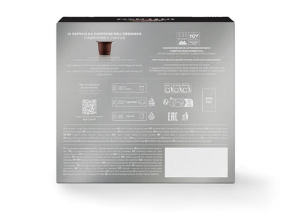 Caffe Vergnano Intenso Espresso Pods, Nespresso Original Compatible, 100 Ct