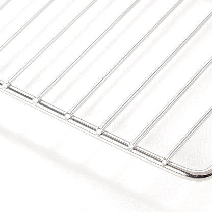 2-Pack Cooling Racks for Baking, 10x15 Inch Heavy Duty Stainless Steel Wire Baking Rack, Oven Safe Cookie Cooling Rack Set, Fits Half Sheet Pan