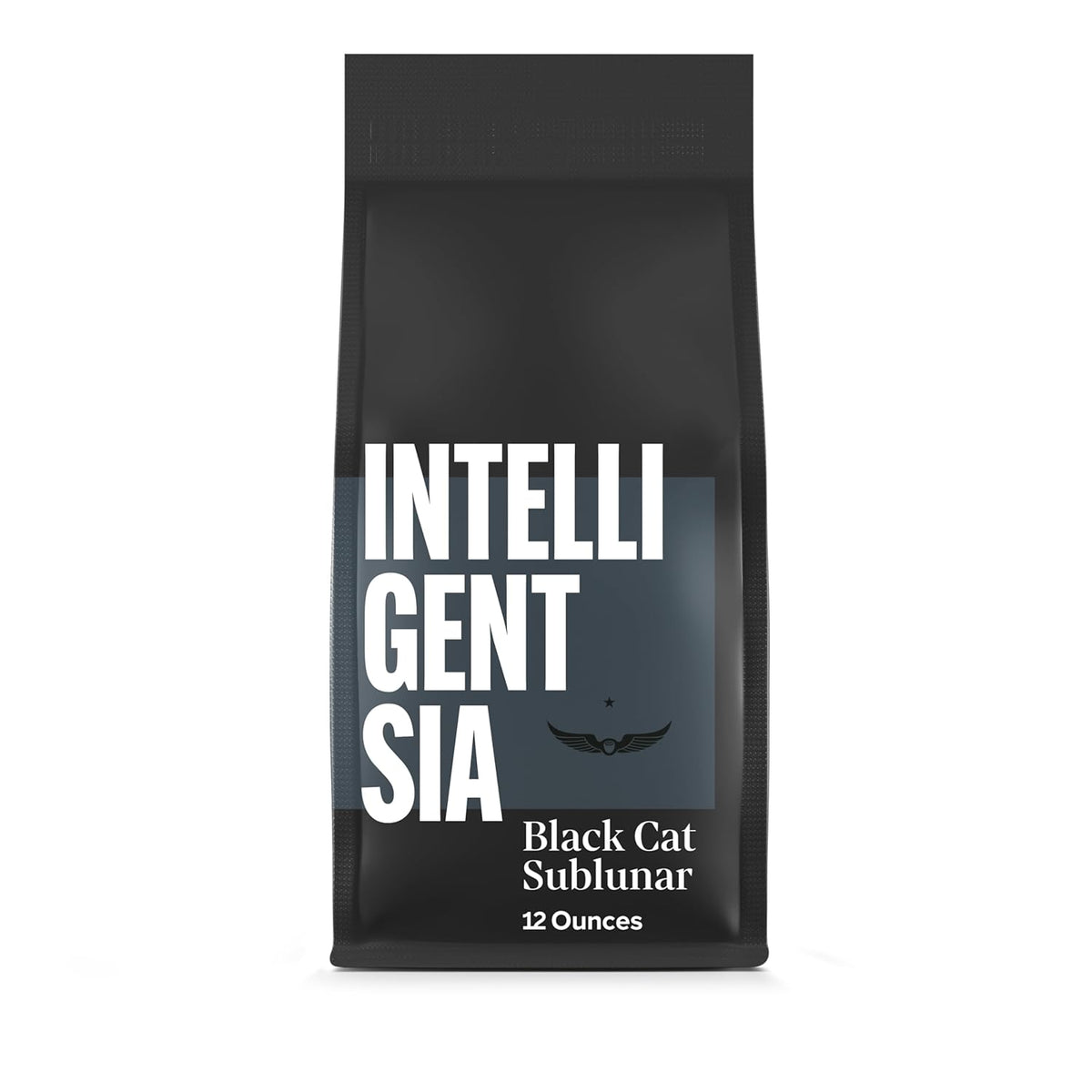 Intelligentsia Coffee, Dark Roast Whole Bean Coffee - Black Cat Sublunar Espresso 12 Ounce Bag