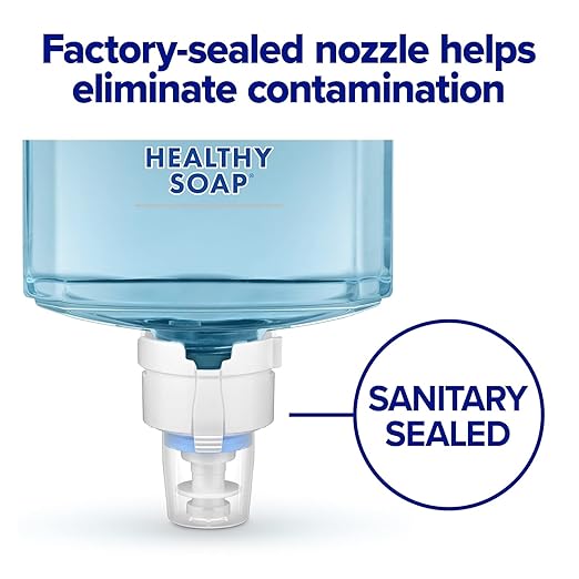 PURELL ES8 Automatic Soap Dispenser, Graphite, for 1200 mL PURELL ES8 HEALTHY SOAP Refills (Pack of 1) - 7734-01 - Manufactured by GOJO, Inc.