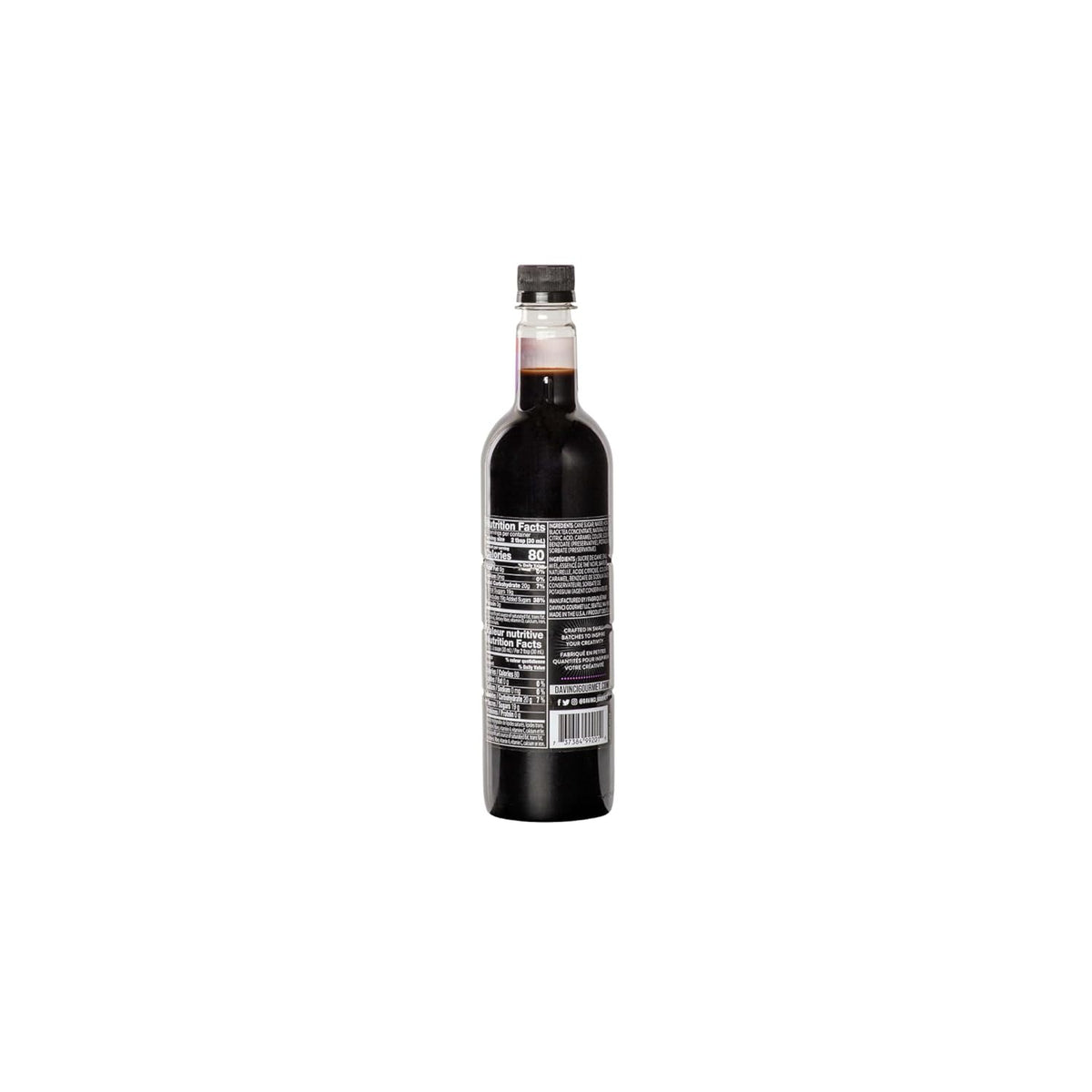 DaVinci Gourmet Classic Chai Tea Concentrate, 750 mL Plastic Bottle