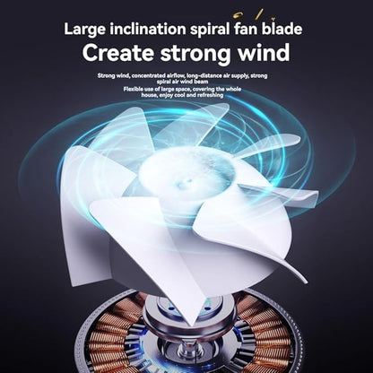 Desk Fan, USB Rechargeable Quiet Desktop Fan with 5400mAh Battery & LED Display, Adjustable Speed Control, 90° Tilt Head Hangable Table Fan for Office, Bedroom, Dorm, Kitchen (Pink)