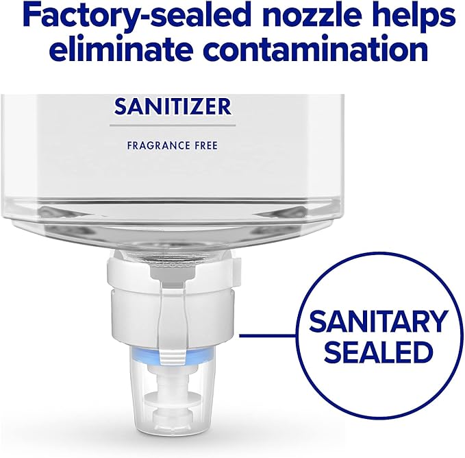PURELL ES8 Automatic Hand Sanitizer Dispenser with Energy-on-the-Refill, White, for 1200 mL PURELL ES8 Hand Sanitizer Refills (Pack of 1) - 7720-01
