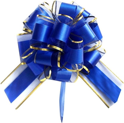 6 PCS Pull Bow 6 inch Pull Bow for Present Party Birthday Holiday Presents Flower Decorations
