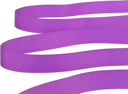 Ribbonitlux 1" Wide Solid Grosgrain Ribbon 25 Yards (465-Purple）, Set for Gift Wrapping, Party Decor, Sewing Applications, Wedding and Craft