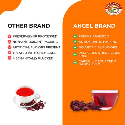 Sorrel Hibiscus Tea Bags | 20 Count | 3 Pack | Refreshing Flavor | Sorrel &amp; Hibiscus Tea