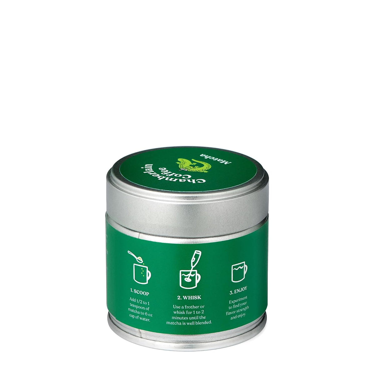 Chamberlain Coffee Ceremonial Grade Matcha Green Tea Powder - USDA Organic, Antioxidant Rich, L Theanine, Calm Energy, Signature Vegan Matcha Powder - Premium First Harvest Japanese Green Tea - 30g