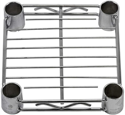 Shelving Inc. 8" d x 8" w Chrome Wire Shelving with 3 Tier Shelves, Weight Capacity 800lbs Per Shelf