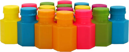 JOYIN 24 pcs Mini Bubble Bottles with Wand Assortment for Kids, Bubbles Party Favors Supplies, Summer Toy for Toddler, Valentines Day Goodie Bag Stuffer, Birthday Gifts for Toddlers