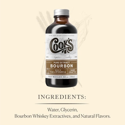 Cook's Bourbon Extract 4 oz