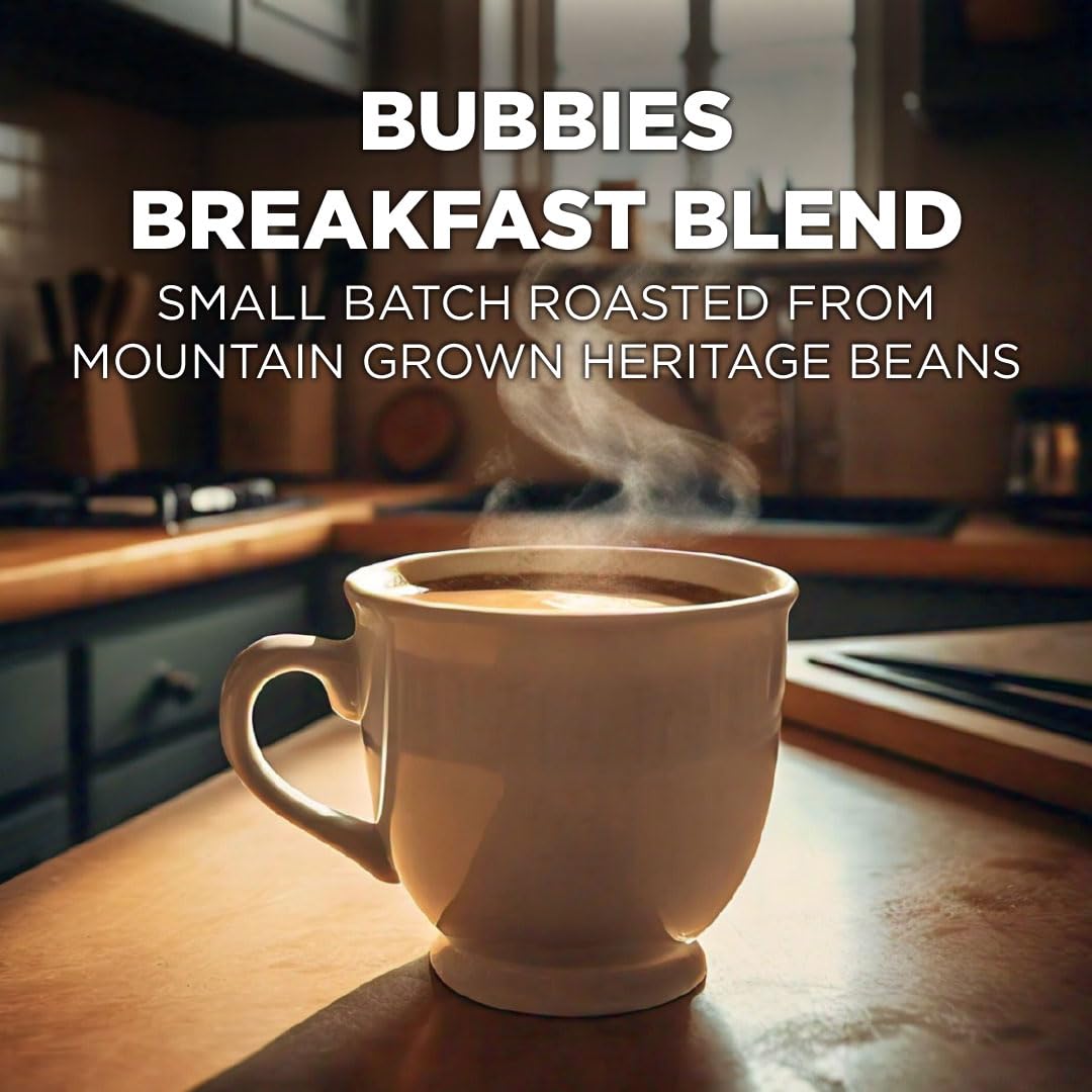 Maud's Breakfast Blend Coffee Pods, 100 ct, Light Roast Coffee in Recyclable Single Serve Pods – 100% Arabica Beans