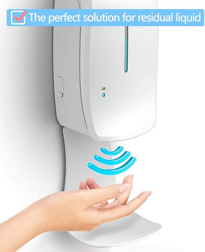 Cotn - Drip Tray for ACotn Soap Dispenser Drip Tray for Automatic, Wall Mount and Hand Sanitizer Dispenser, Dispenser Stand,Soap Dispenser Bracket, Easy to Clean (White, 1)