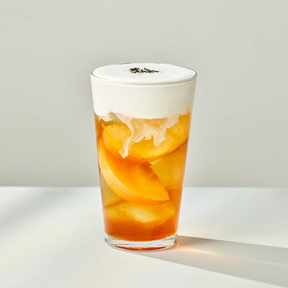 Osulloc Peach Black Tea (Tropical Mango & Peach Flavor), Fruit tea Blend, Premium Teabags from Jeju Island, 20 count