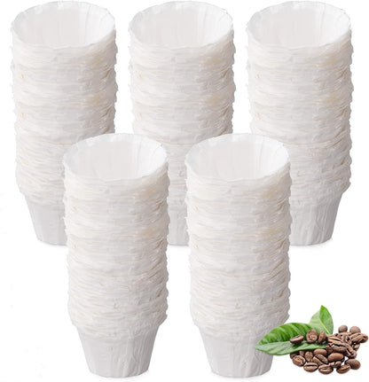 Disposable Paper Coffee Filters, Keurig K Cup Paper Filters for Keurig Single Brewer Reusable Cups, K-cup Coffee Pods
