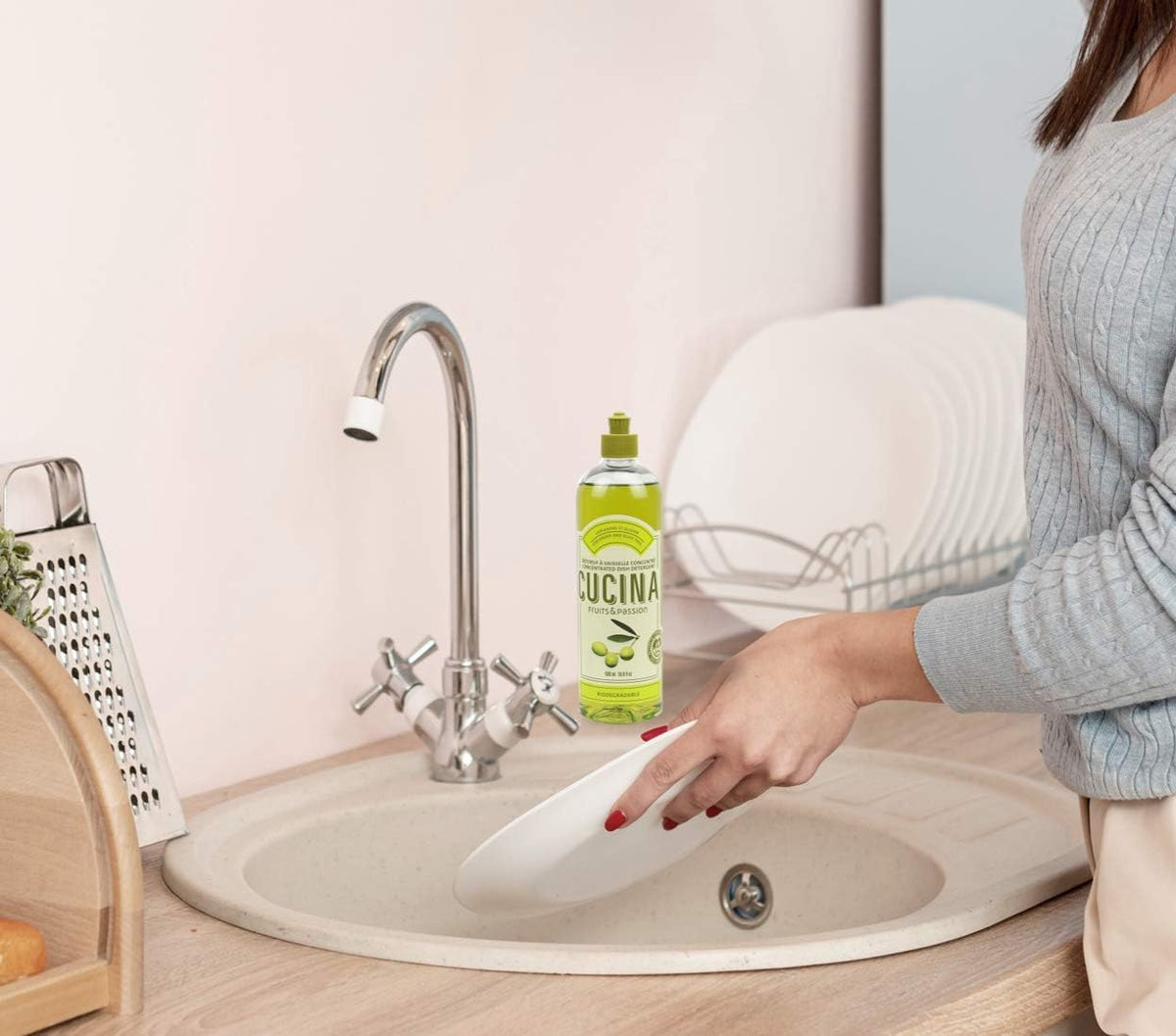 Coriander and Olive Cucina Dish Detergent 500ML