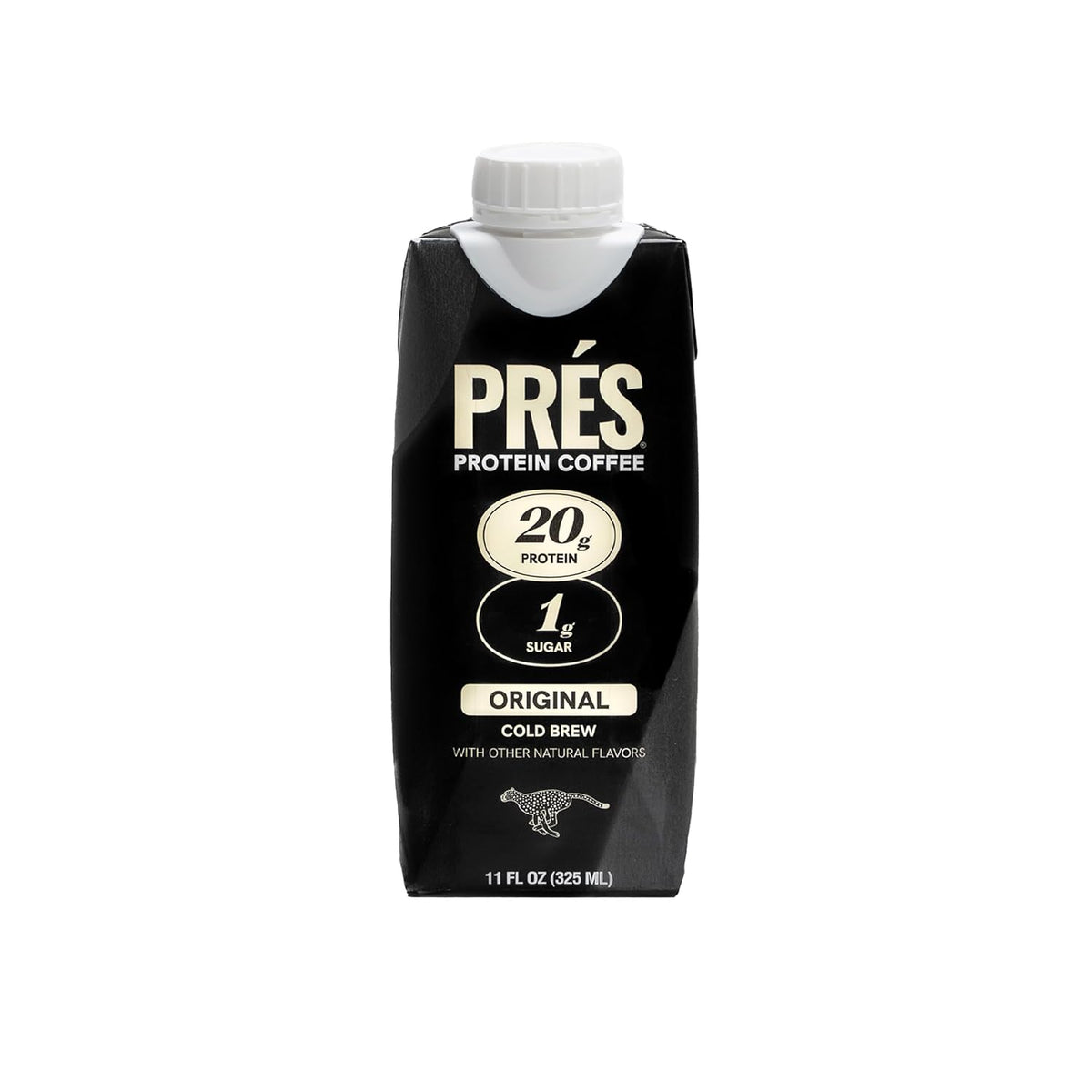 Protein Coffee - 100% Arabica Beans Real Cold Brew - 20g Ready To Drink Protein - 1g Sugar - 100 Calories - No Added Sugar