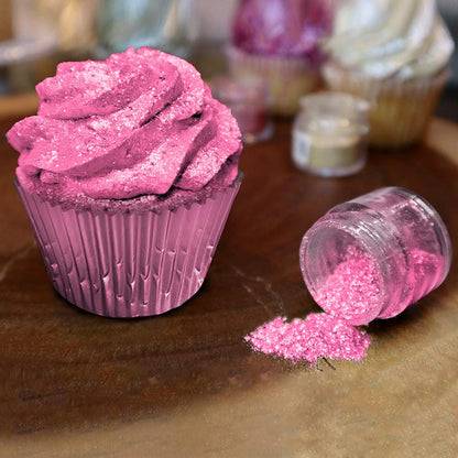 Bakell Neon Pink Edible Glitter, 25 Grams, Tinker Dust Edible Glitter, Kosher Certified, 100% Edible Glitter, Cakes, Cupcakes, Cake Pops, Drinks