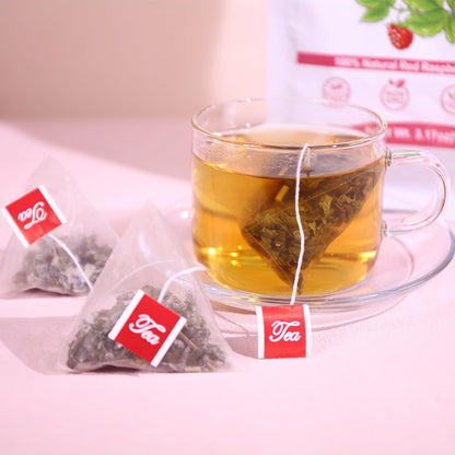 Tearelae - Raspberry Leaf Tea - 1.5g x 60 Count - Premium Red Raspberry Leaves Tea Bags - Promote a Healthy Pregnancy, Ease Menstrual Cramp