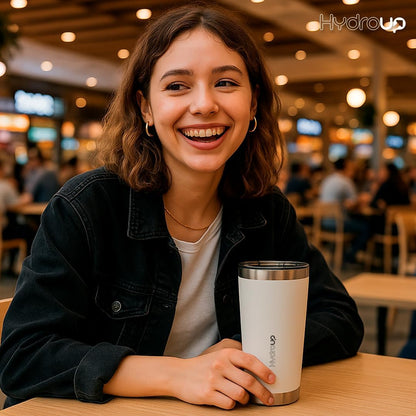 20 oz Tumbler Cup, Stainless Steel Insulated Coffee Mug with Lid, Coffee Travel Mug & Iced Coffee Cup, Leakproof Coffee Tumbler