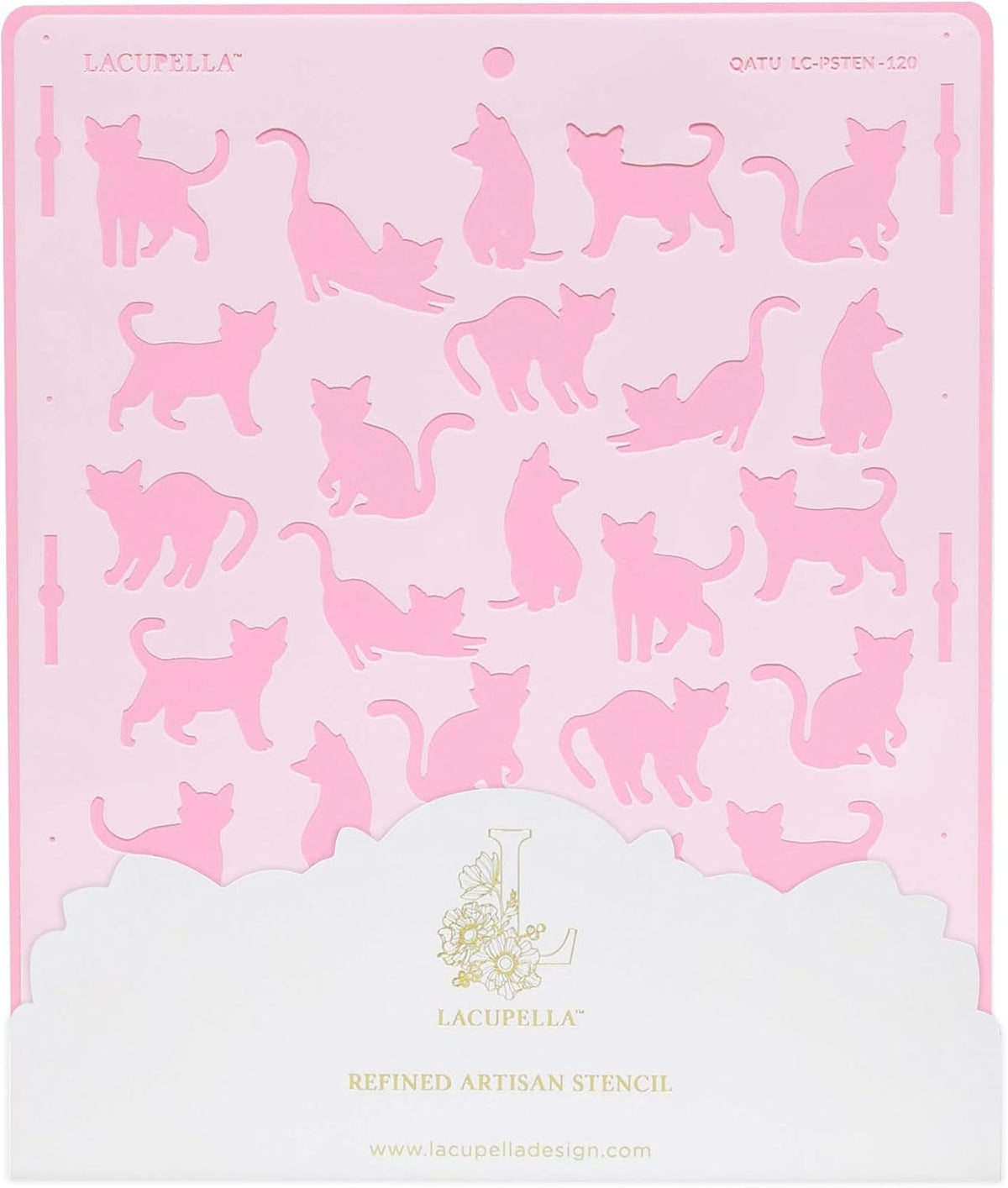 Large and Tall Cake Decorating Stencil (QATU)