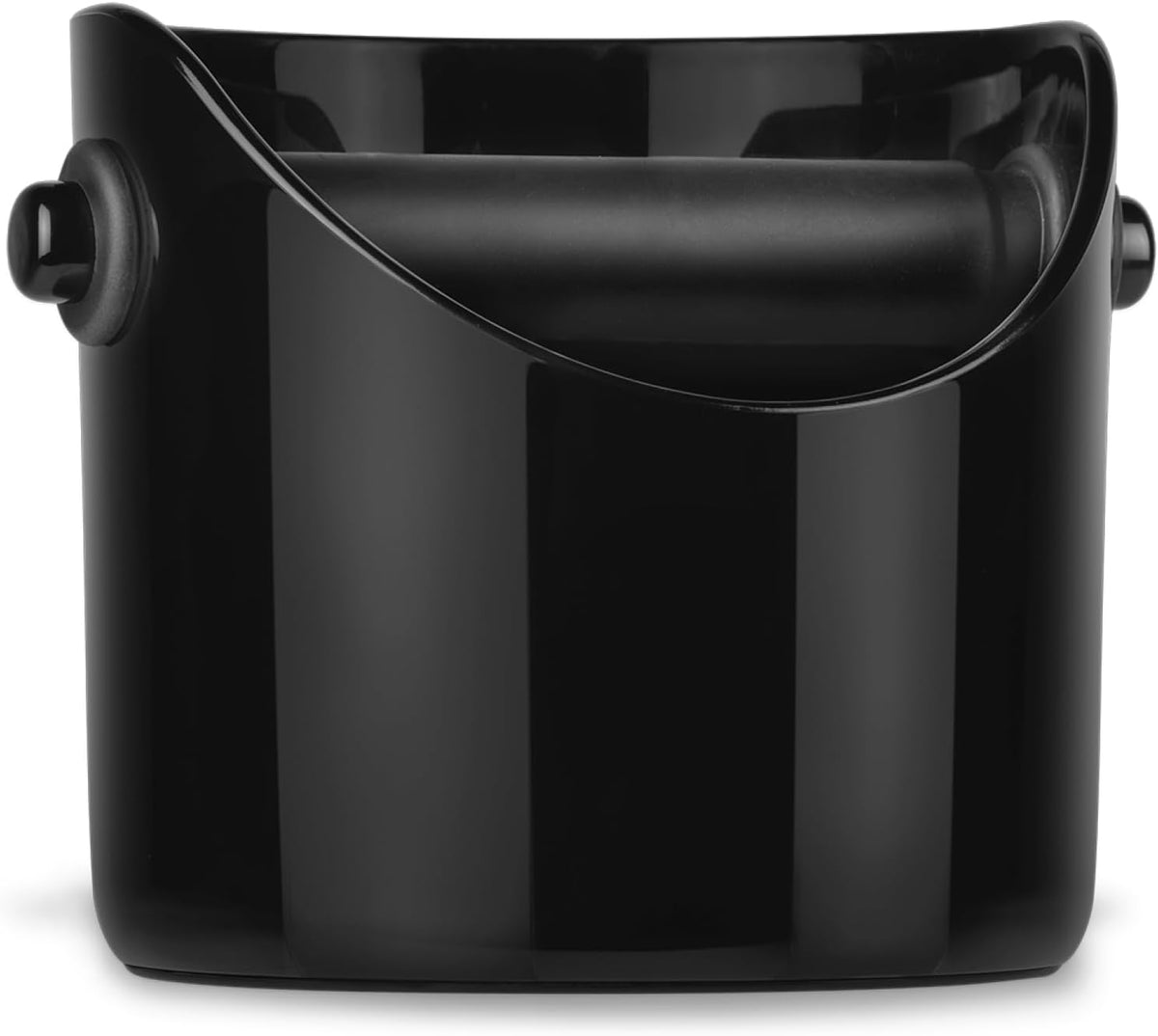 Dreamfarm Big Grindenstèin Sturdy, Compact, Modern Space-Saving Espresso Coffee Grind Knock Box -Black