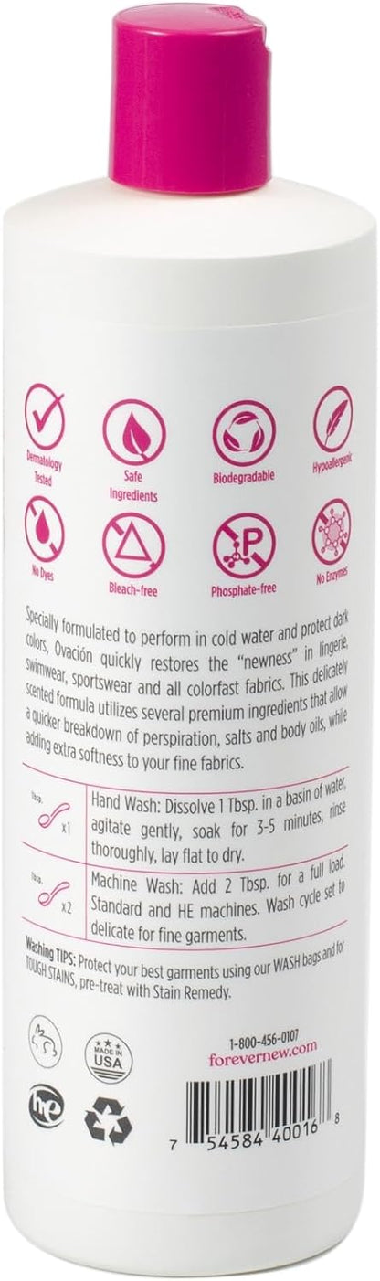 Ovacion by FOREVER NEW (2 pk) Liquid Laundry Detergent - Natural Fabric Care Wash - Scented, 16 Fl Oz Each