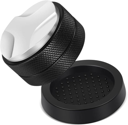 Flexzion Espresso Distribution Tool 51mm Coffee Leveler, Adjustable Depth and Universally Compatible Espresso Leveler for 51mm Portafilters and