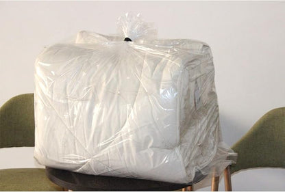 20 Pack 30 x 40 inch 1.4 Mil Clear Plastic Flat Poly Bags Clothing Merchandise Bags Good for Food, Proving Bread, Dough, Clothes Packaging, Storage, Gift Bag