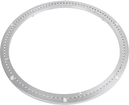 20 Inch Lazy Susan Bearing Aluminum Alloy Rotating Turntable, Non - Slip Mute Metal Bearing Swivel Plate Hardware for Dining and Workbench,660 Pounds Capacity