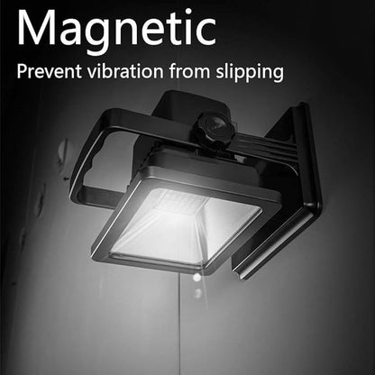 OYOCO 15W Work Light with Magnetic Base,LED Flood Light,180° Rotatable,Waterproof Spotlights, 3 Light Modes,6.5 Runtime-Hands Free for Construction,Car Repair,Camping,Emergency