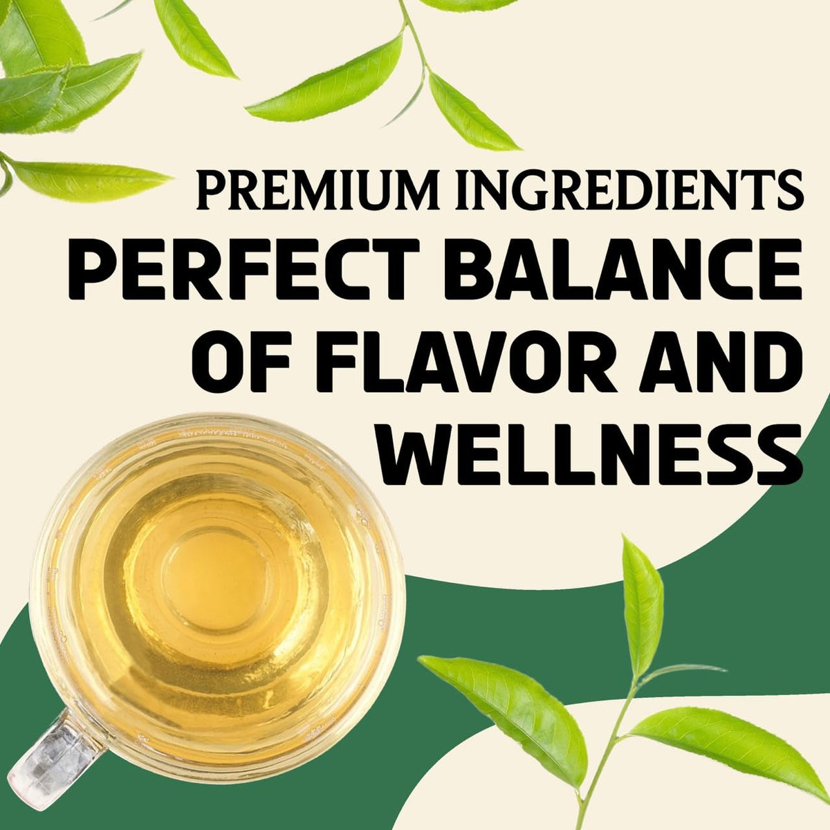 Brewix, Green Tea Loose Leaf (50+ Cups, 3.53oz/100g) Gluten Free I High Elevation Grown Green Tea Leaves, Pure Single Origin Sourced Direct from India