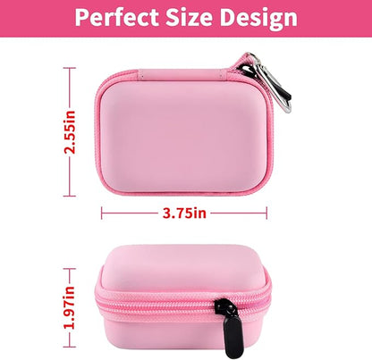Portable Charger Power Bank Case for Swyop/for Feob/for Charmast/for JEJILL/for LanLuk/for VEGER/for iWALK/for Taegila/for Kuulaa and More Small Charging Battery Pack - Bag Only (Pink)