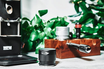 Ikape Coffee Products, 51MM Espresso Tamper, Premium Barista Coffee Calibrated Tamper with Spring Loaded