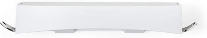 Better Living Clever Flip Shower Shelf, Basket or Shelf, Wall Mounted Shower Caddy Organizer with Removable Hooks, Multi-Purpose, No Drilling Adhesive, 16.88" x 4" x 2.88", White