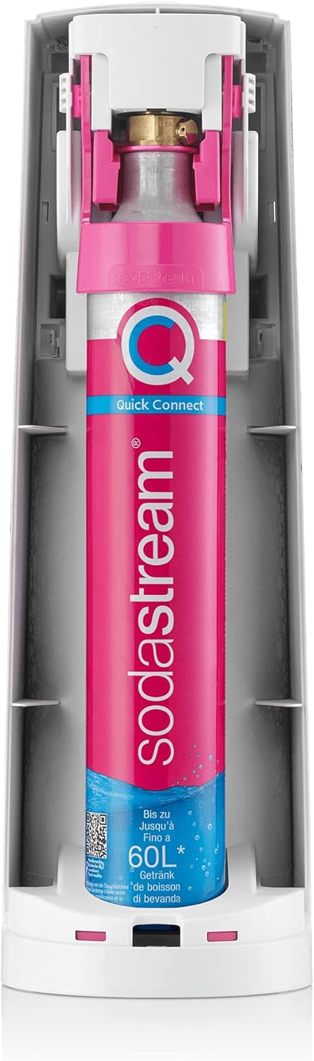 SodaStream Terra Sparkling Water Maker (White) with CO2, DWS Bottle and Bubly Drop